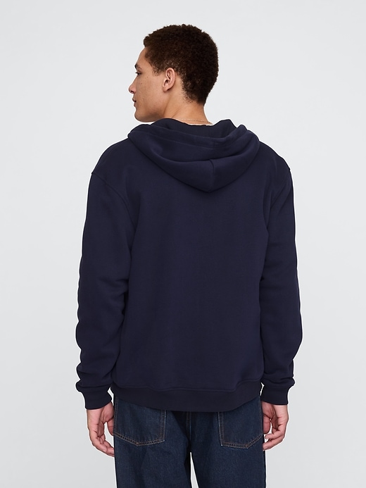 Image number 2 showing, Vintage Soft Waffle-Lined Zip Hoodie