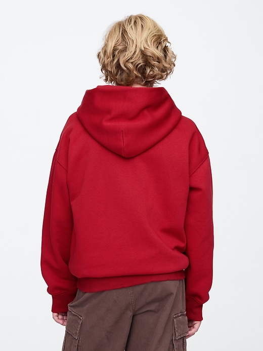 Image number 2 showing, Kids Vintage Soft Textured Logo Hoodie