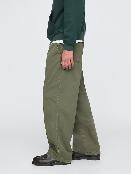 Image number 3 showing, Relaxed Twill Utility Khakis