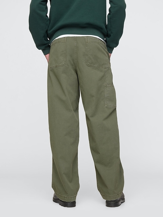 Image number 4 showing, Relaxed Twill Utility Khakis