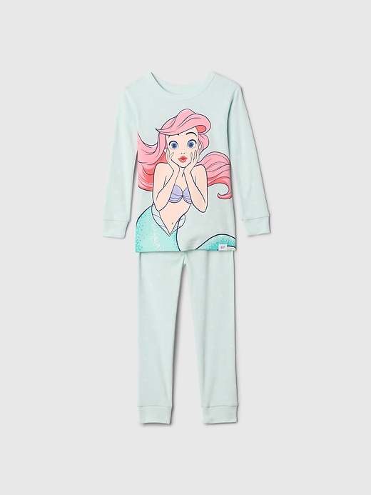 Image number 1 showing, Gap × Disney Baby Organic Brushed Cotton Princess PJ Set