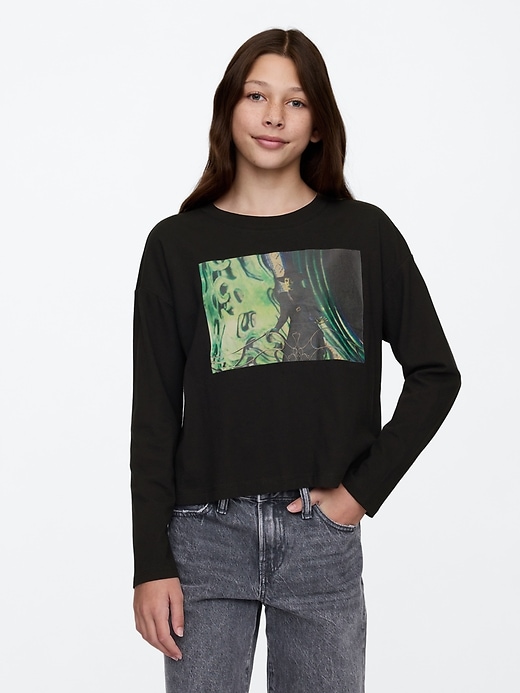 Image number 1 showing, Kids Wicked Oversized Graphic T-Shirt