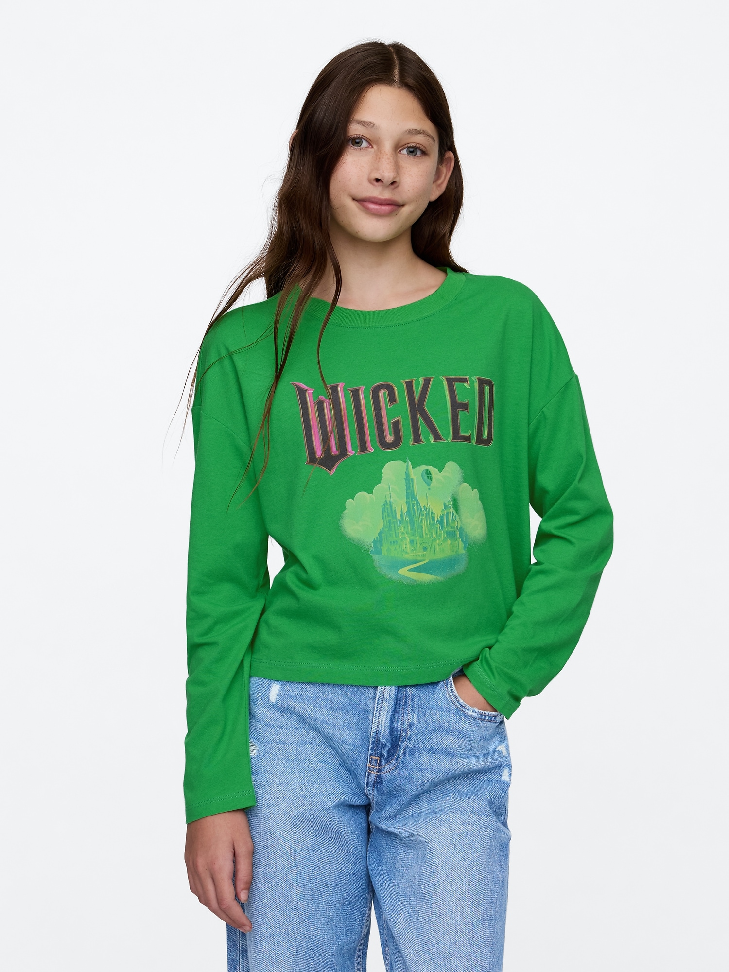 Kids Wicked Oversized Graphic T-Shirt