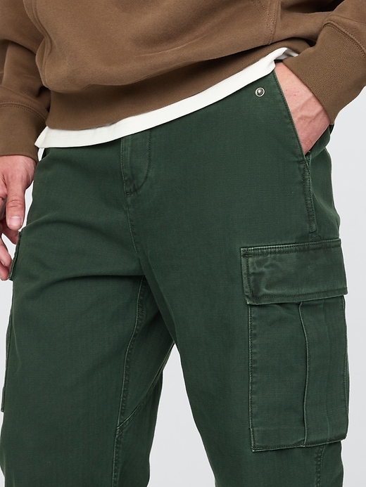 Image number 5 showing, Herringbone Utility Cargo Pants