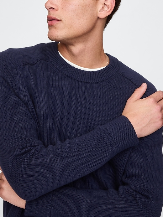 Image number 4 showing, Raglan Crewneck Sweater