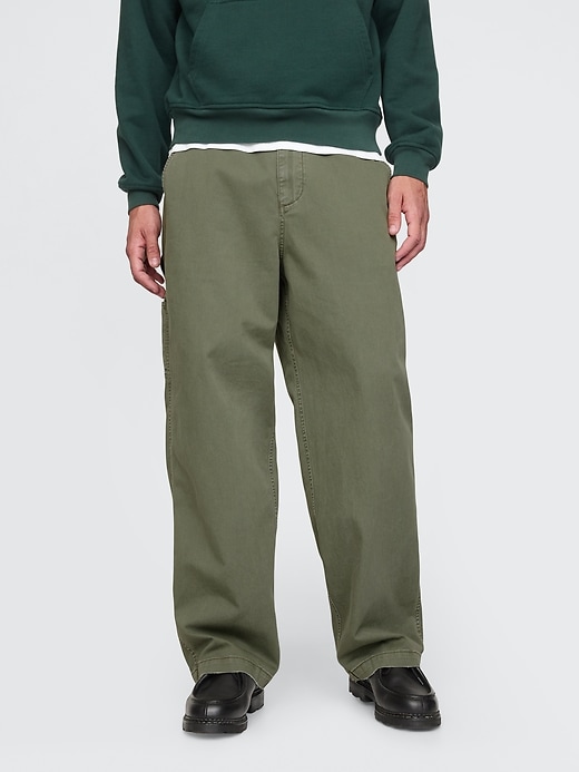 Image number 2 showing, Relaxed Twill Utility Khakis