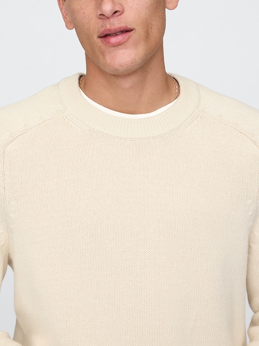 Image number 4 showing, Raglan Crewneck Sweater