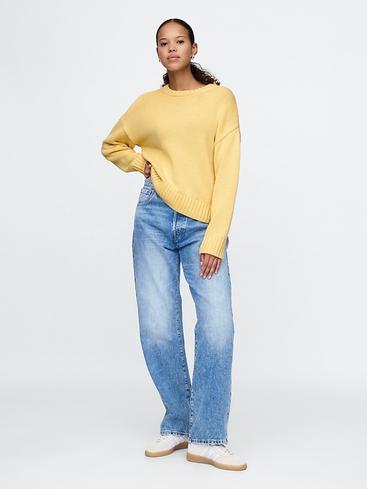 Image number 3 showing, Relaxed Crewneck Sweater