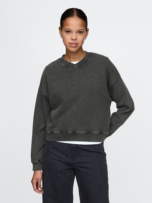 Image number 1 showing, Heavyweight French Terry Oversized Sweatshirt