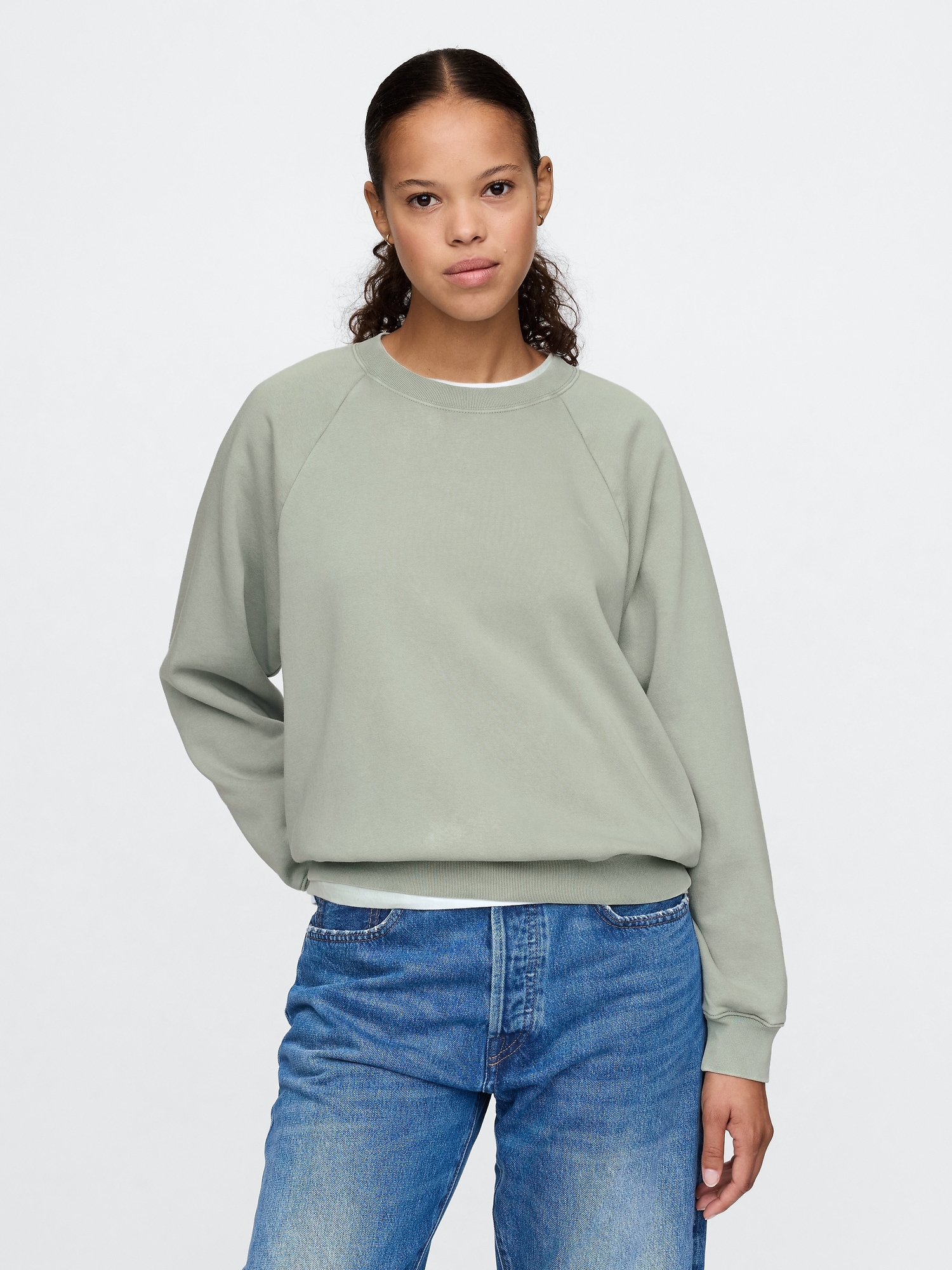 Vintage Soft Raglan Sweatshirt