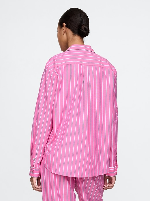 Image number 2 showing, Poplin PJ Shirt