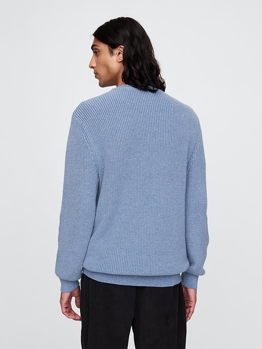 Image number 2 showing, Shaker-Stitch Crewneck Sweater