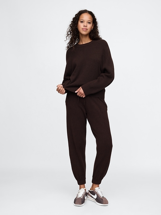 Image number 3 showing, CashSoft Slouchy Seam Sweater