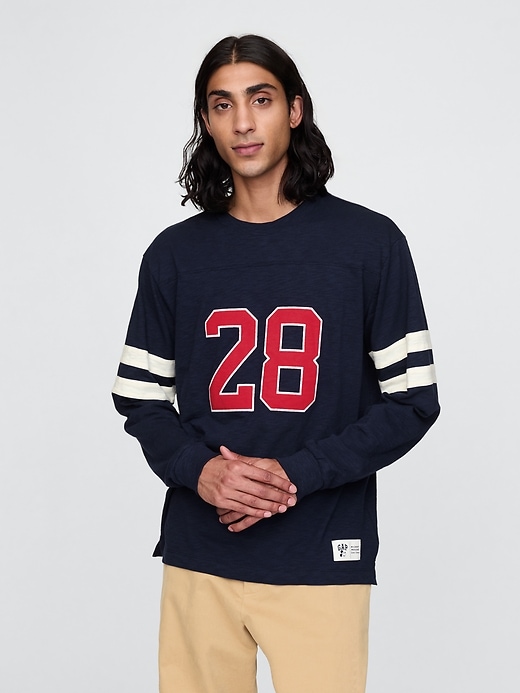 Image number 1 showing, Gap × Disney Varsity Jersey T-Shirt