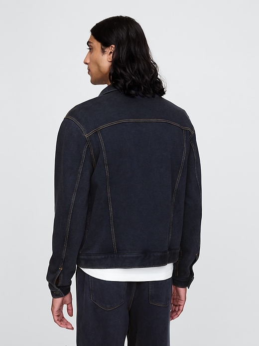 Image number 2 showing, Icon Heavyweight Sweatshirt Denim Jacket