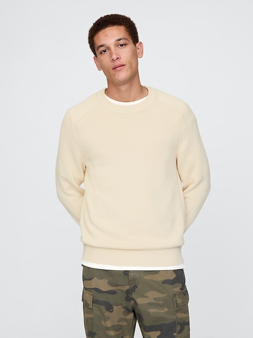 Image number 1 showing, Raglan Crewneck Sweater