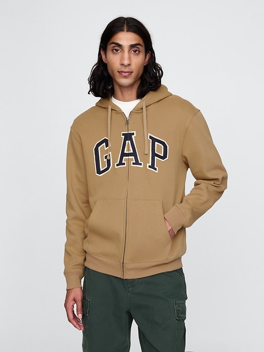 Image number 1 showing, Vintage Soft Arch Logo Full-Zip Hoodie