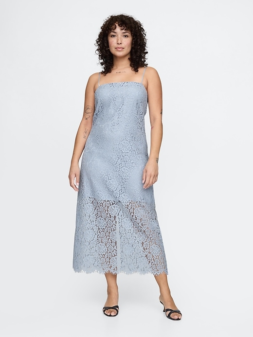 Image number 5 showing, Lace Midi Dress