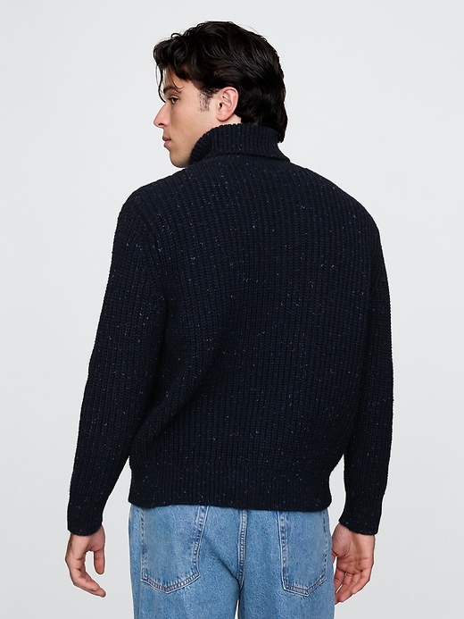 Image number 2 showing, Donegal Turtleneck Sweater