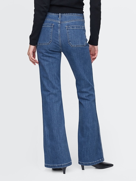 Image number 4 showing, High Rise '70s Flare Jeans