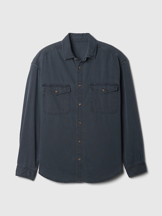 Image number 5 showing, UltraSoft Denim Big Shirt