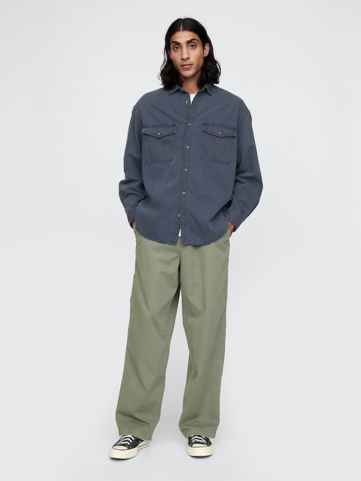 Image number 3 showing, UltraSoft Denim Big Shirt