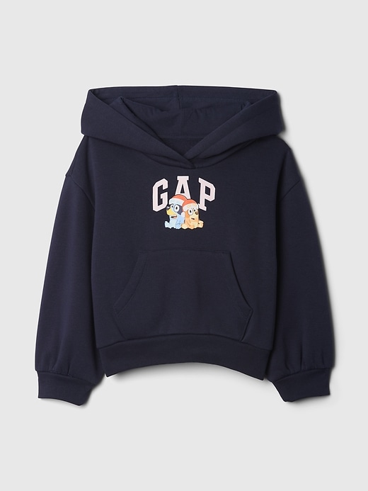 Image number 1 showing, babyGap Vintage Soft Bluey Logo Hoodie