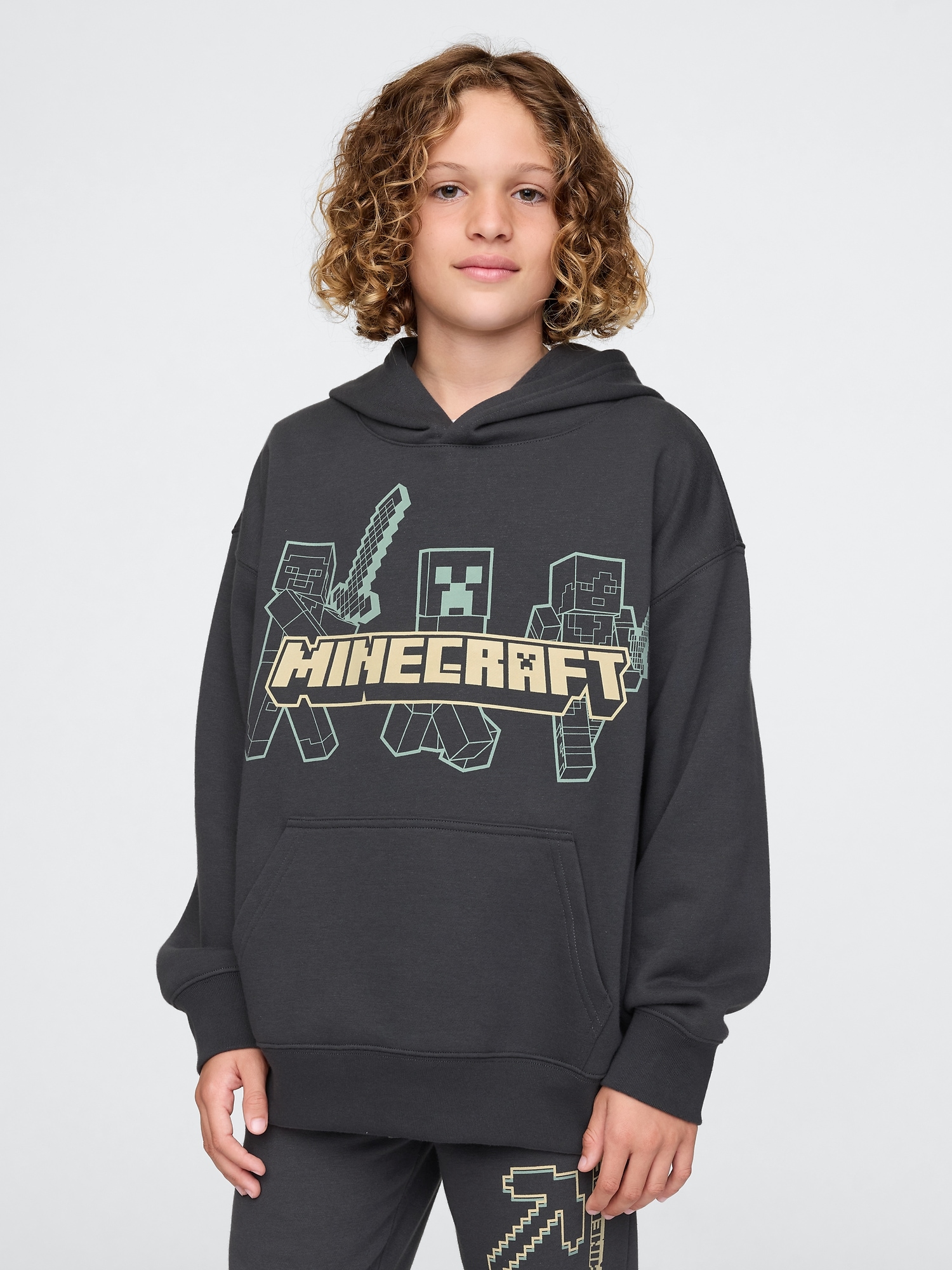 Kids Vintage Soft Graphic Hoodie