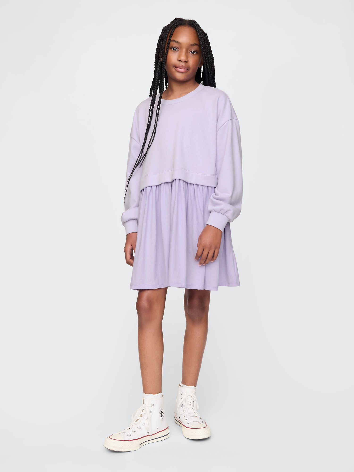 Kids 2-in-1 VintageSoft Sweatshirt Dress