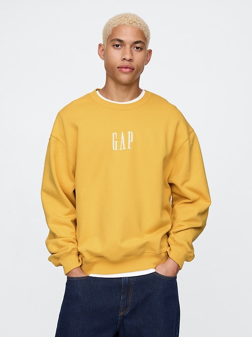 Image number 1 showing, Heavyweight Oversized Logo Sweatshirt