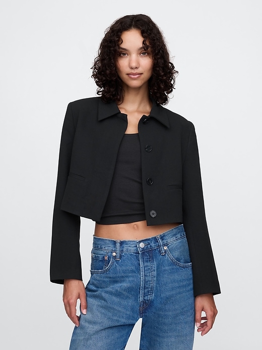 Image number 1 showing, Cropped Jacket