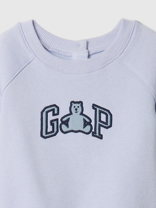 Image number 3 showing, Baby Vintage Soft Bear Logo Sweat Set