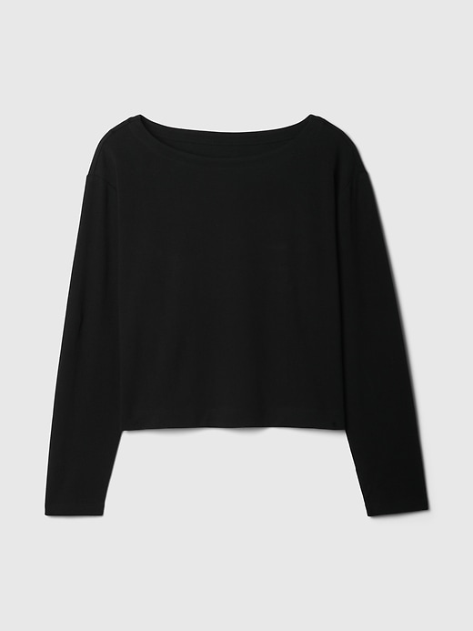 Image number 4 showing, Heavyweight Organic Cotton Vintage Boatneck T-Shirt