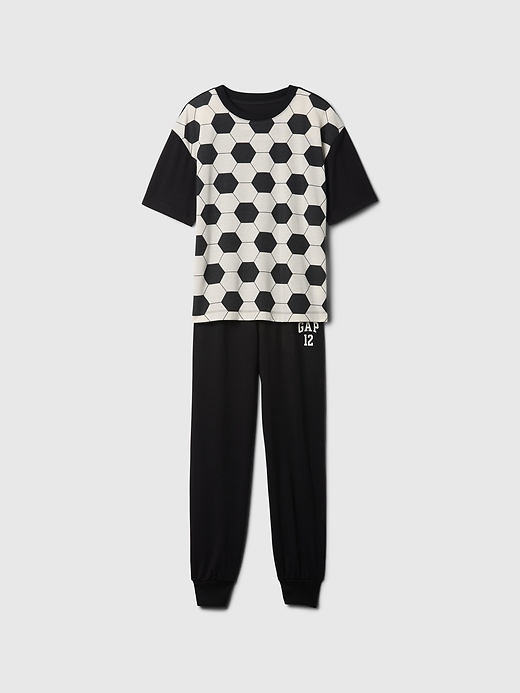 Image number 1 showing, Kids Recycled PJ Jogger Set