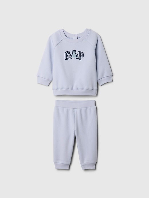 Image number 1 showing, Baby Vintage Soft Bear Logo Sweat Set