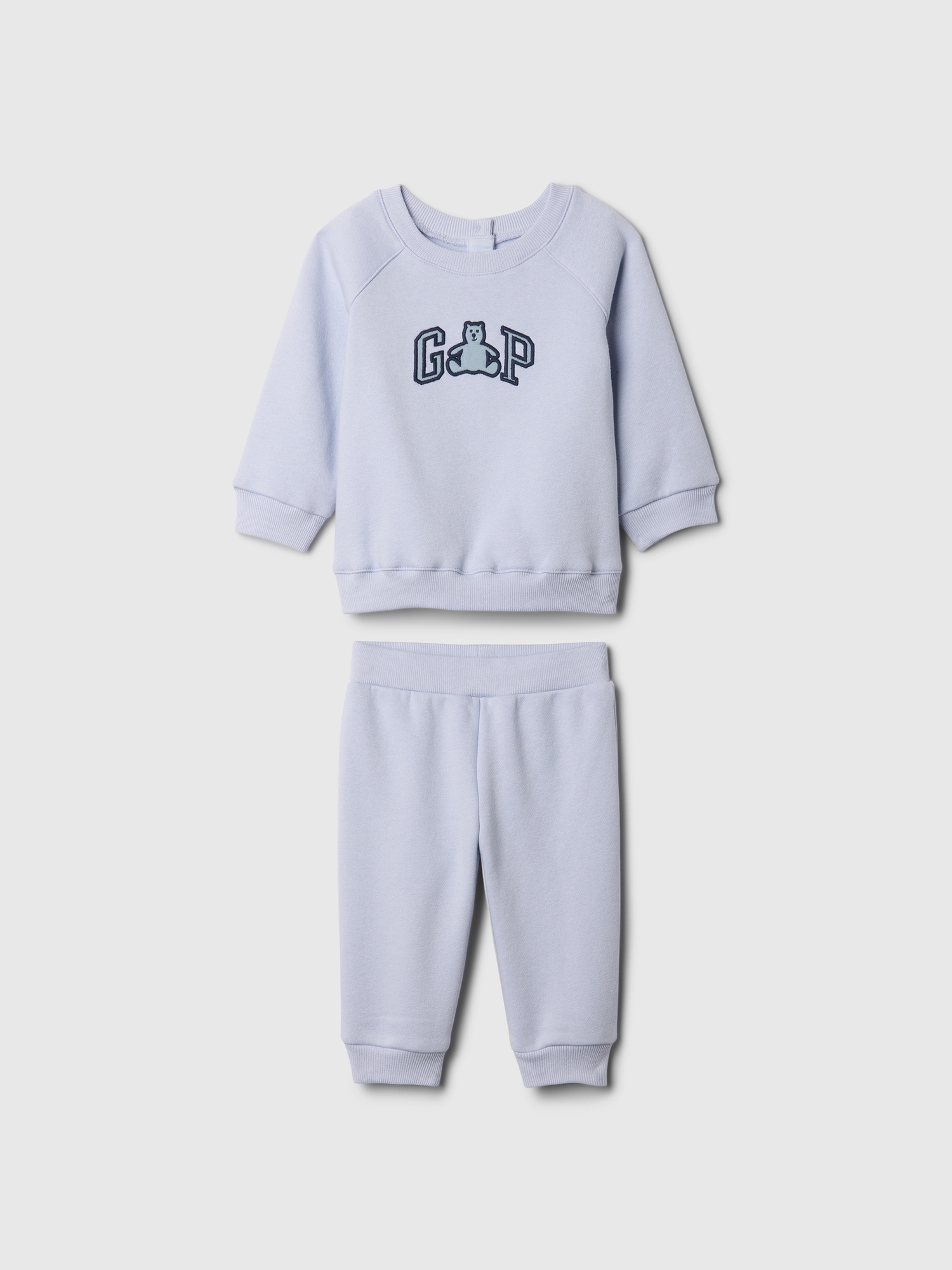 Baby Vintage Soft Bear Logo Sweat Set