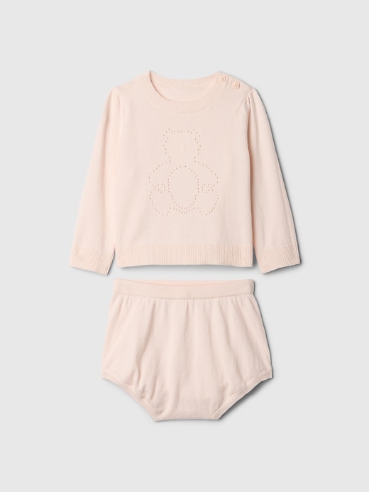 Image number 1 showing, Baby Brannan Bear Sweater Short Set