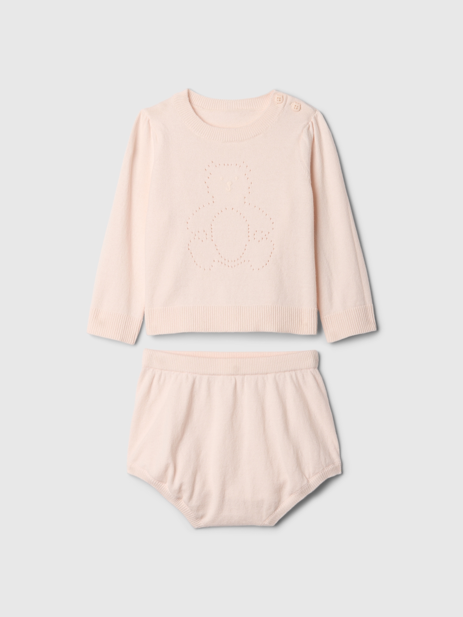 Baby Brannan Bear Sweater Short Set