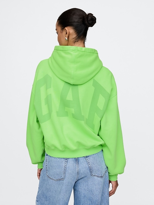 Image number 2 showing, Vintage Soft Arch Logo Cropped Hoodie