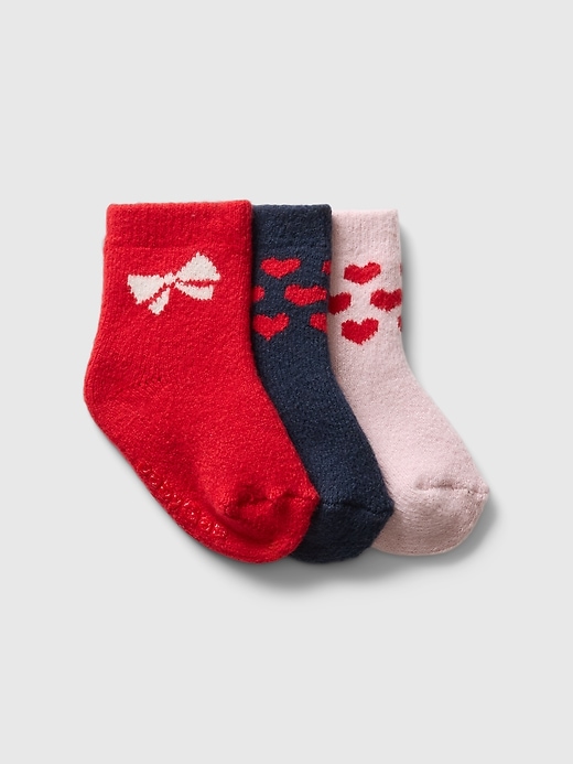 View large product image 1 of 1. Baby Cozy Socks (3-Pack)