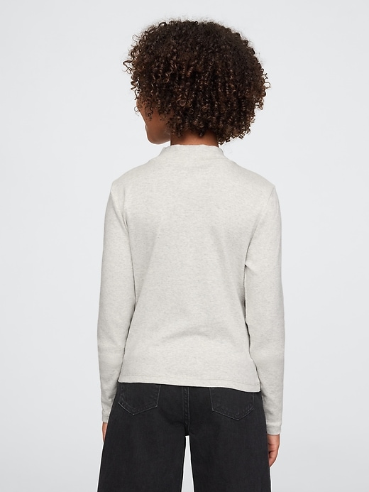 Image number 2 showing, Kids Rib Mockneck T-Shirt