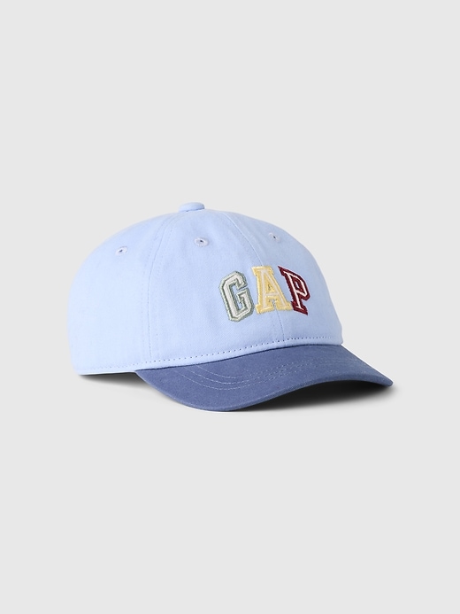 View large product image 1 of 1. Toddler Organic Cotton Gap Logo Baseball Hat