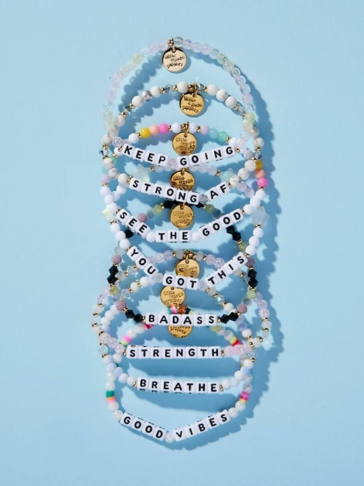 Image number 2 showing, Little Words Project Strong AF Bracelet