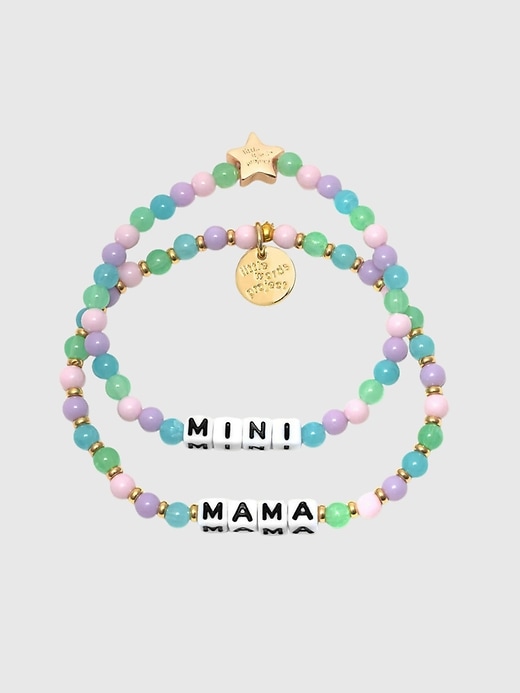 View large product image 1 of 1. Little Words Project Mama and Mini Bracelet Set