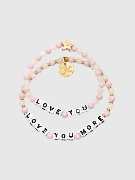 View large product image 1 of 1. Little Words Project Love You More Family Bracelet Set