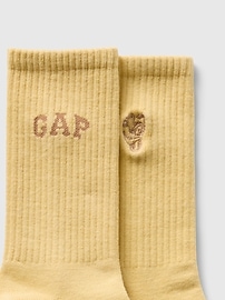 View large product image 7 of 7. Gap × Disney Logo Crew Socks