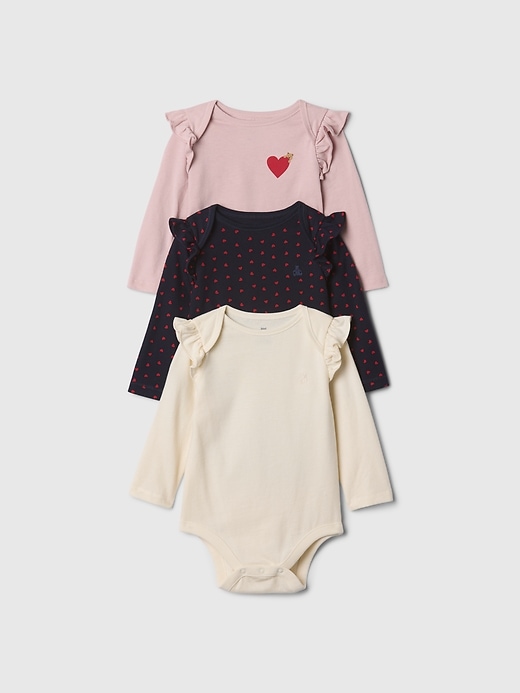 Image number 1 showing, Baby First Favorites Bodysuit (3-Pack)