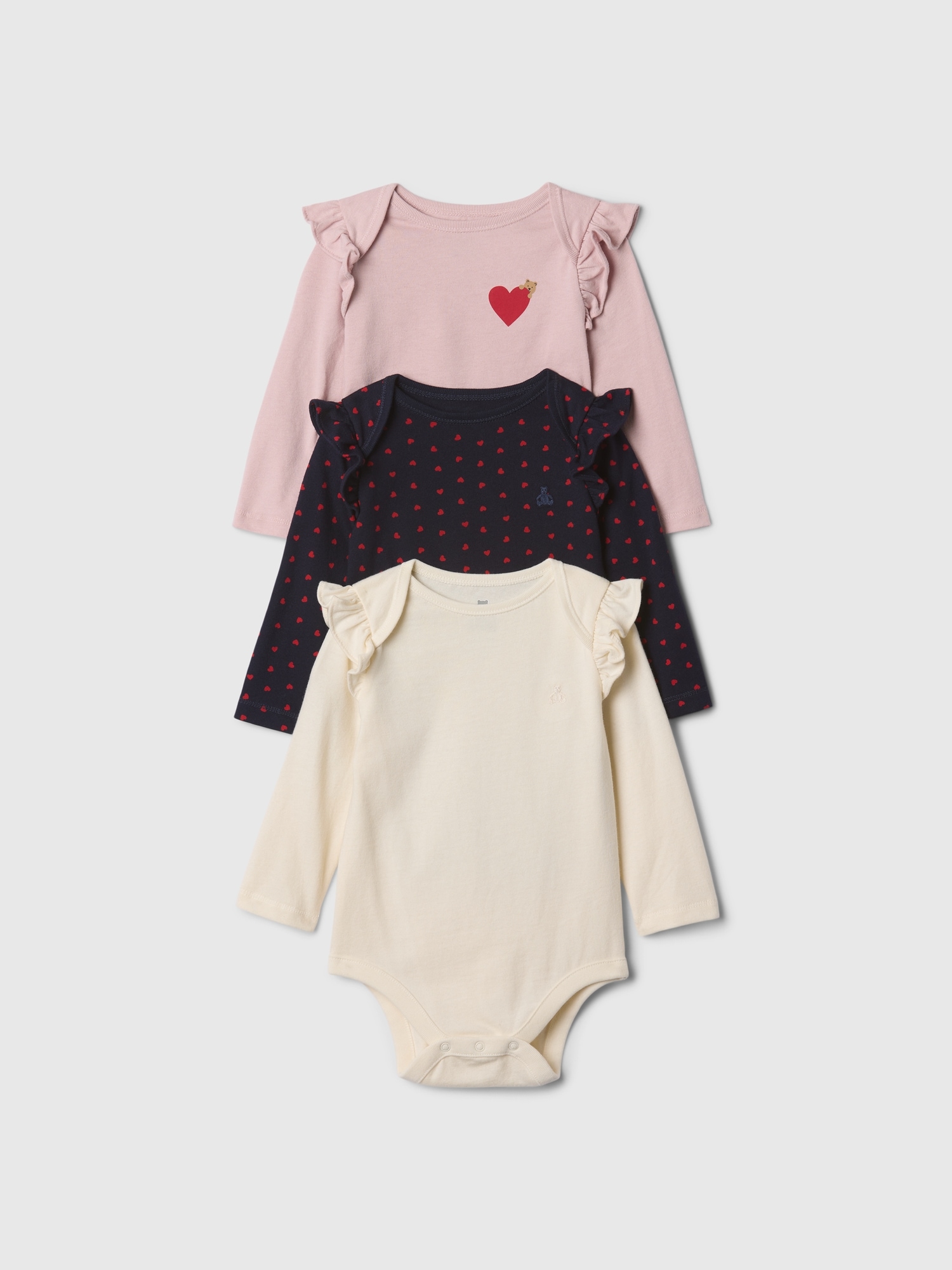 Baby First Favorites Bodysuit (3-Pack)