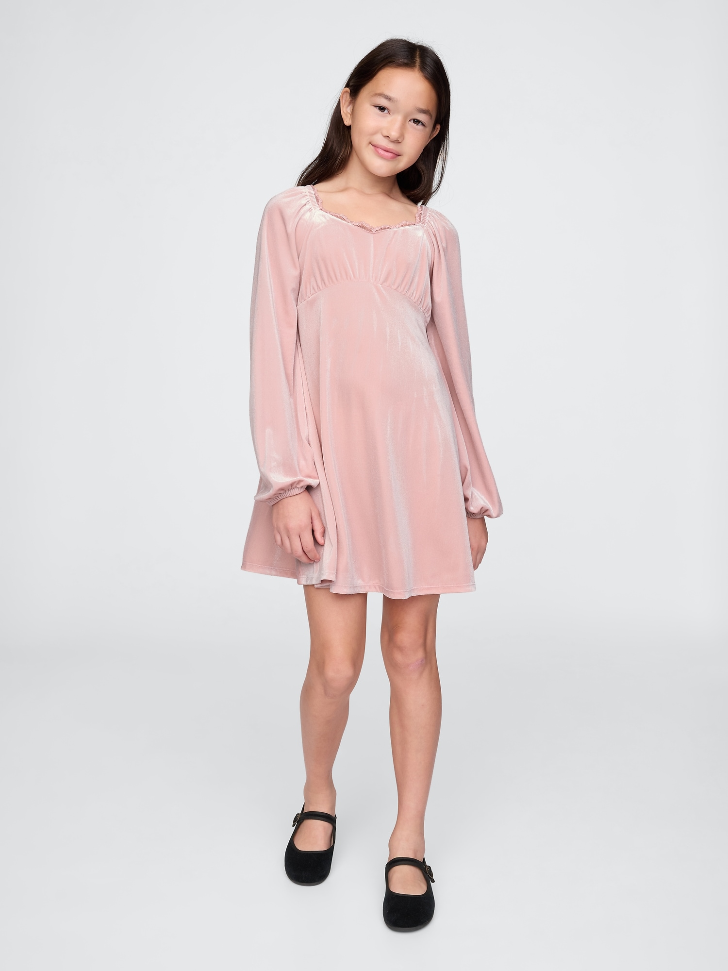 Kids Velvet Dress