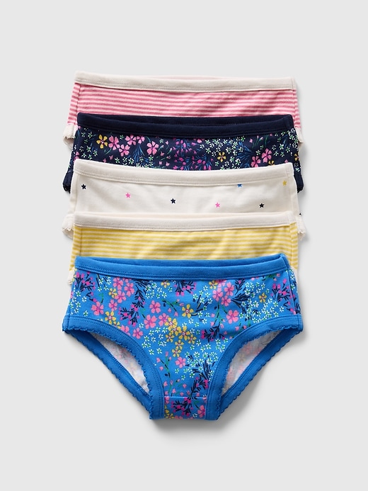 Image number 1 showing, Toddler Bikini Briefs (5-Pack)